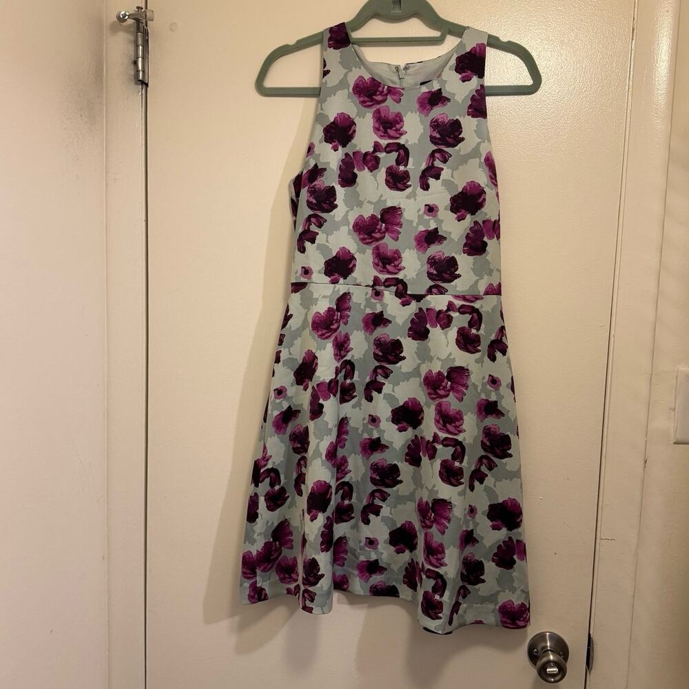 Banana Republic Floral Fit and Flare Dress 8P NWT